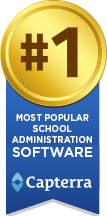 #1 Most popular school administration software- Capterra