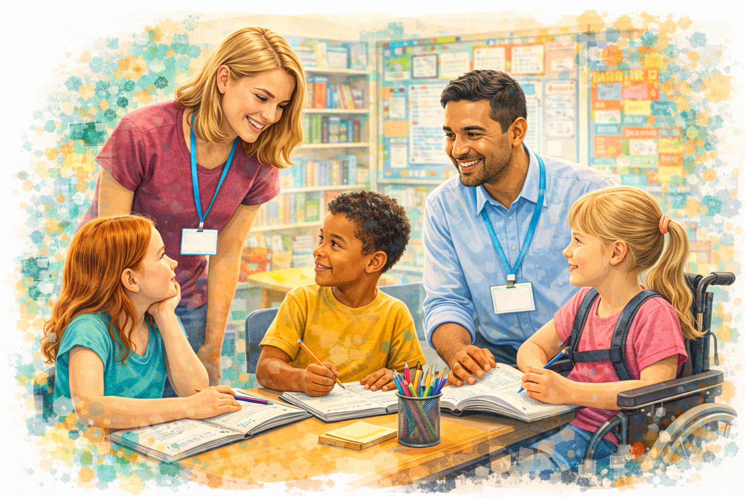 Sharpen your focus illustration